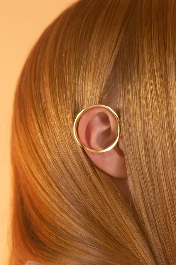 MAM® DE-Kreisförmiger Ear Cuff Gold---